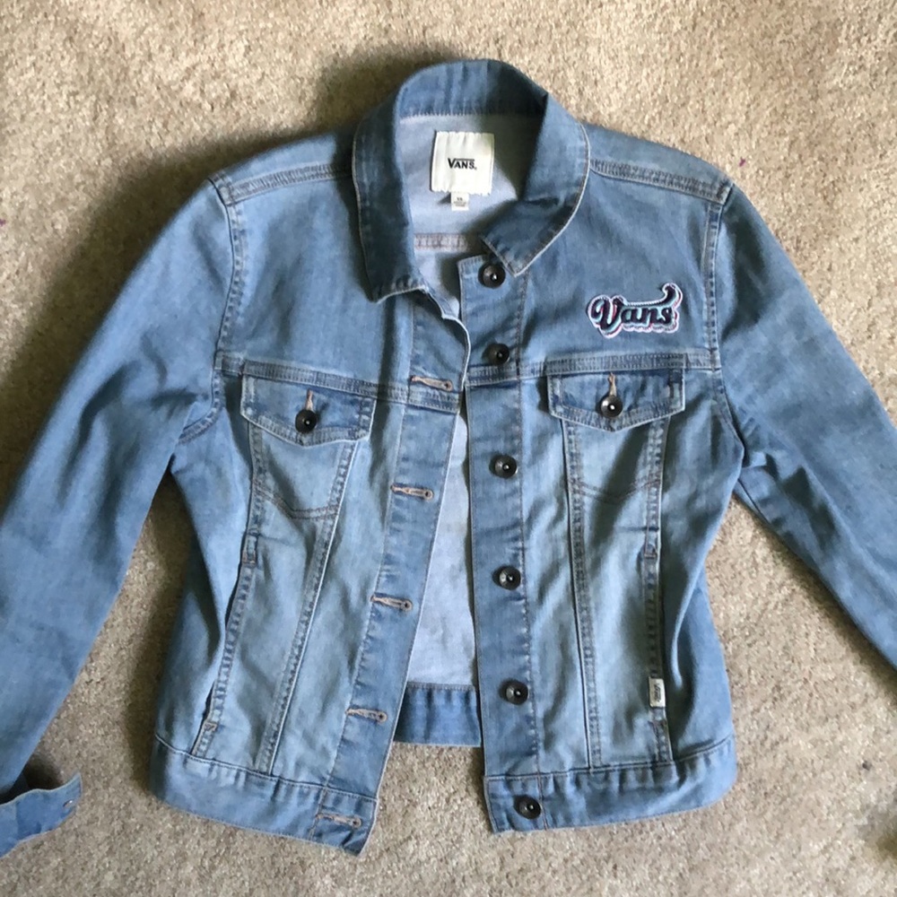 VANS Patch denim jean jacket